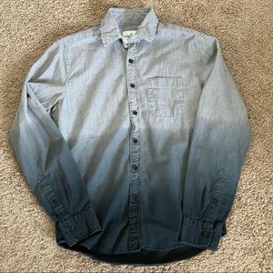 Ombré button down shirt
